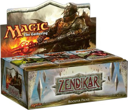 Magic The Gathering Zendikar Booster Box