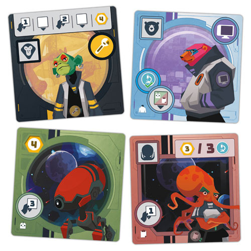 Wild Space Card Game New 