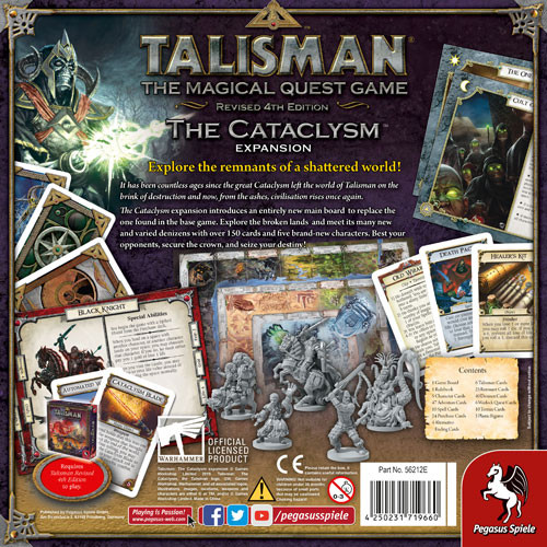 Revised 4th Ed Talisman The Cataclysm Expansion