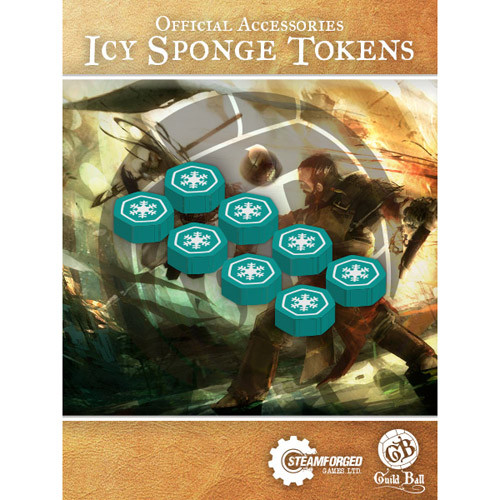 Guild Ball: Icy Sponge Tokens/Counters