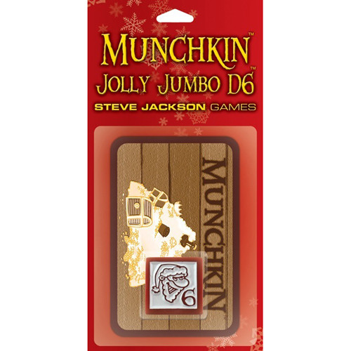 Munchkin Jumbo d6 - Jolly Red