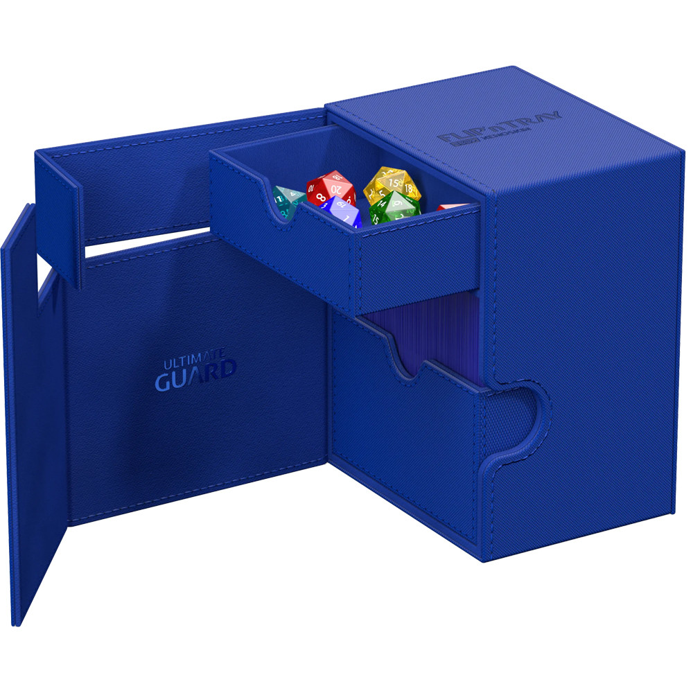 Flip 'n' Tray Mat Case XenoSkin - Blue - Ultimate Guard Playmat Storage -  Playmats