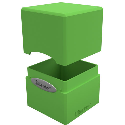 Ultra Pro Satin Cube: Lime Green | Card Games | Miniature Market