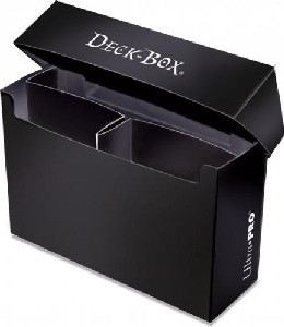 Ultra Pro Oversized Deck Box: Solid Black 