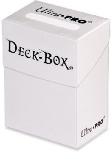 Ultra Pro Deck Box: White