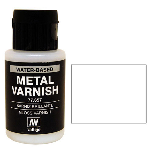 Vallejo Metal Color: Gloss Metal Varnish (32ml)