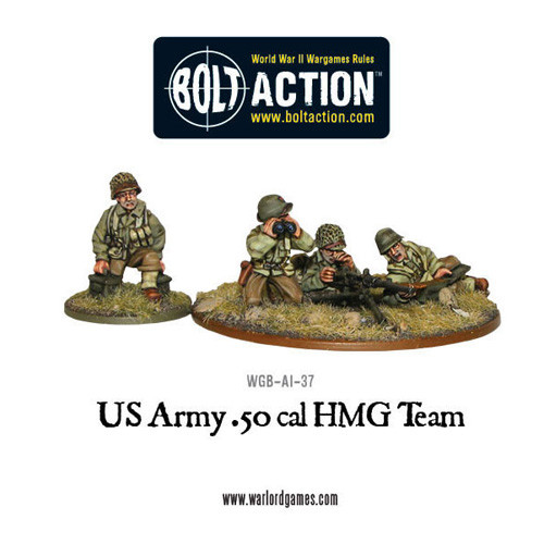 Bolt Action: US Army 50 Cal HMG Team