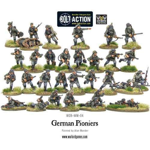 German Pioneer Miniatures by Bolt Action 