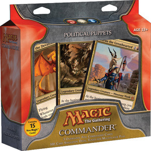 Magic The Gathering - Commander Deck (Political Puppets)