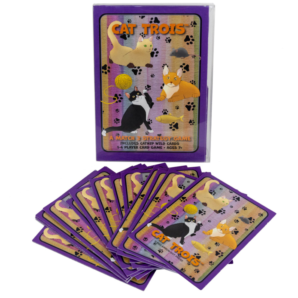 Cat Trois Card Game