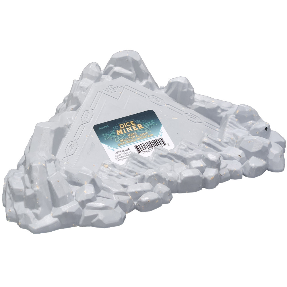 Dice Miner: Deluxe Recycled Plastic Mountain