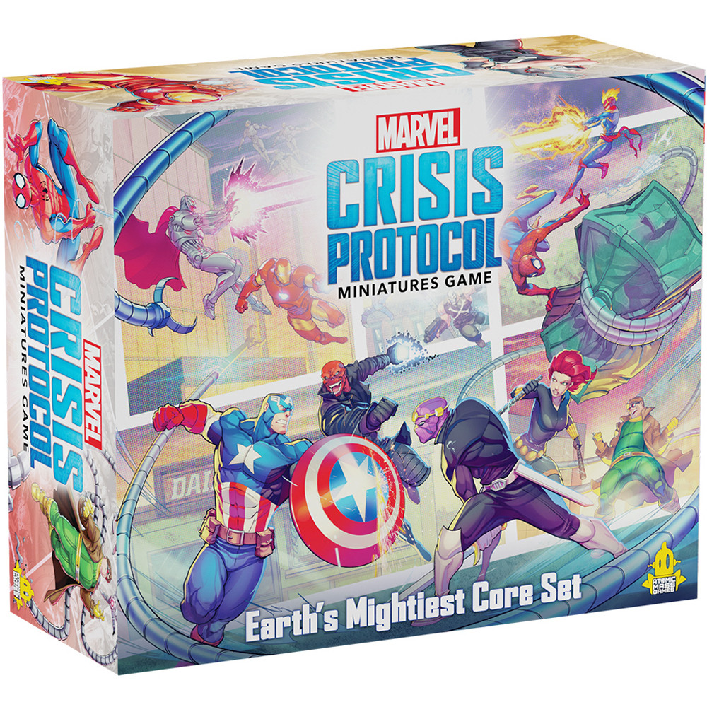 Marvel Crisis Protocol: Earth's Mightiest Core Set, Tabletop Miniatures