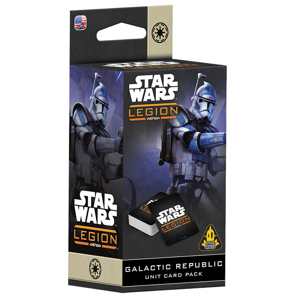 Star Wars: Legion - Galactic Republic Unit Card Pack (Preorder)