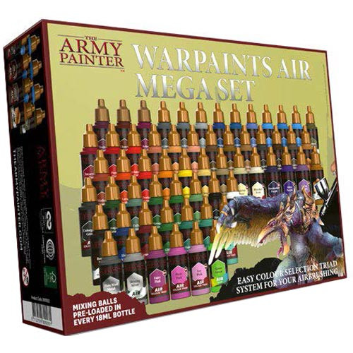 The Army Painter Complete Airbrush Paint Set and Airbrush Thinner - Air  Brush Painting Set, Airbrush Painting Supplies, Warpaints Air Brush Paint