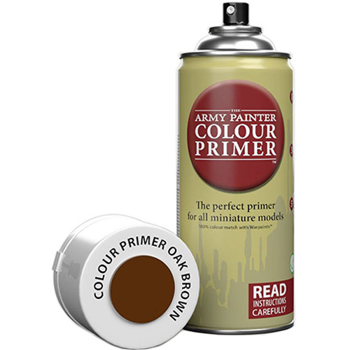 Army Painter Color Primer: Oak Brown (400ml)
