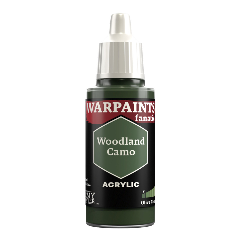 Warpaints Fanatic: Woodland Camo (18ml)