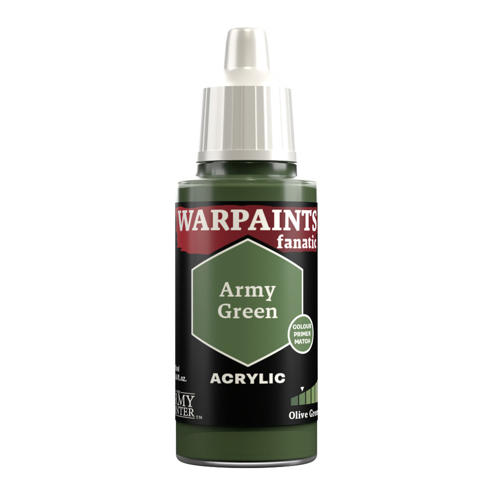 Warpaints Fanatic: Army Green (18ml)