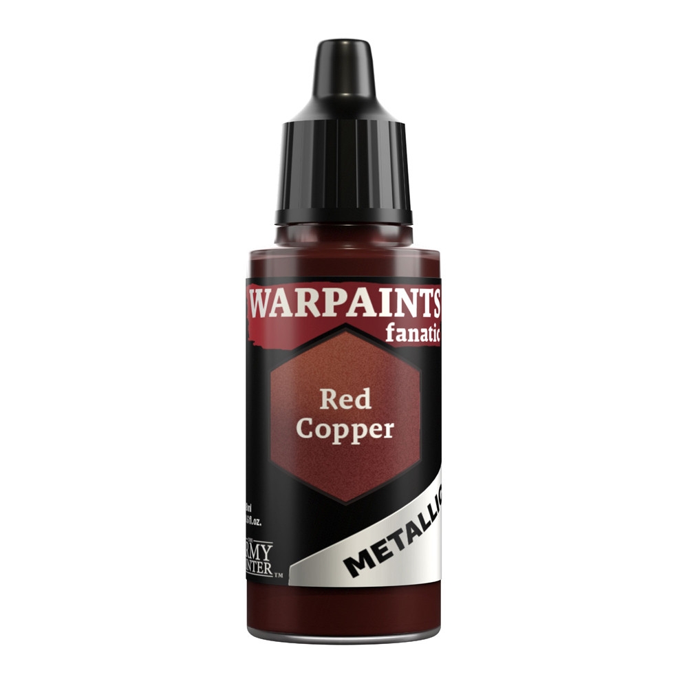 Warpaints Fanatic Metallic: Red Copper (18ml)