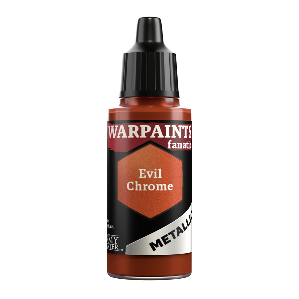 Warpaints Fanatic Metallic: Evil Chrome (18ml)