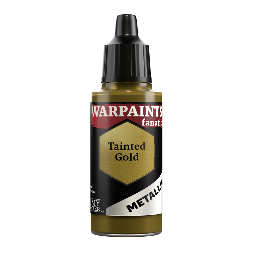 Warpaints Fanatic Metallic: Tainted Gold (18ml)