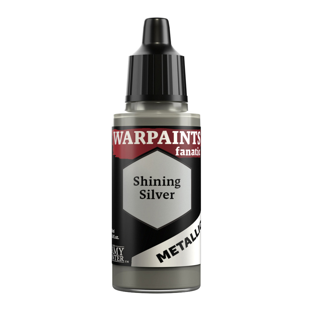 Warpaints Fanatic Metallic: Shining Silver (18ml)