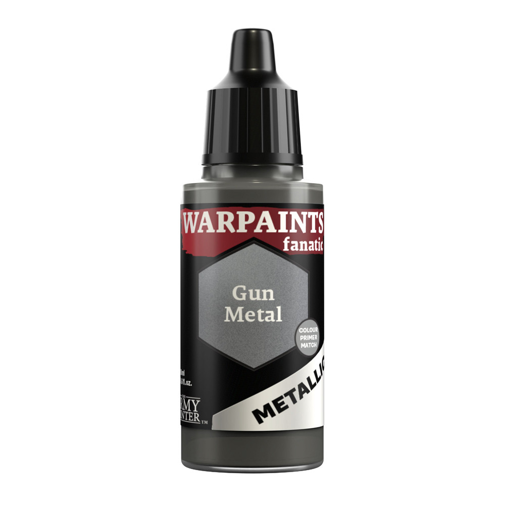 Warpaints Fanatic Metallic: Gun Metal (18ml)