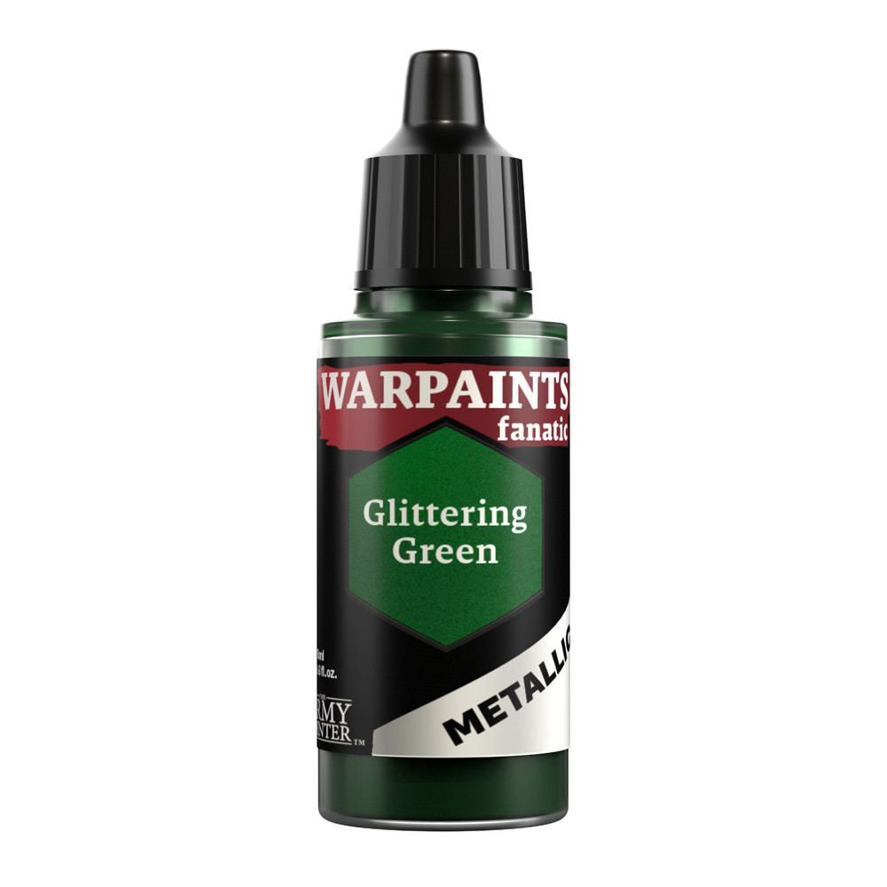 Warpaints Fanatic Metallic: Glittering Green (18ml)