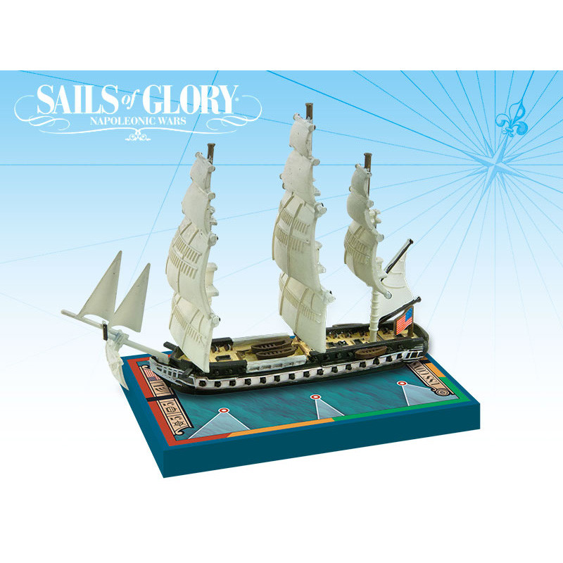 Sails of Glory: USS Constitution 1797 (1812) Ship Pack