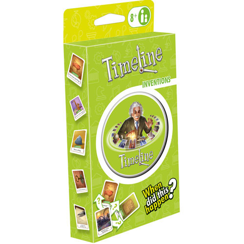 Eco Set Timeline Inventions beautifully presented Family Card Game NEW!