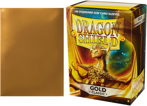 Dragon Shield Sleeves: Classic - Gold (100)