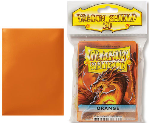 Dragon Shield Sleeves: Classic - Orange (50)