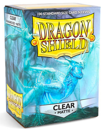 Dragon Shield Sleeves: Matte - Clear (100)