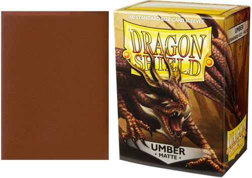 Dragon Shield Sleeves: Matte - Umber (100)