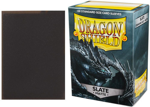 Dragon Shield Sleeves: Matte - Slate (100)