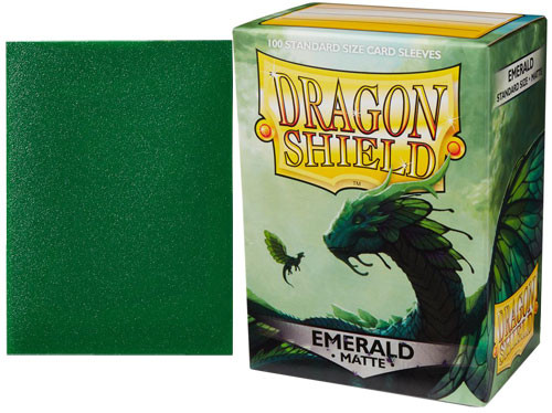 Dragon Shield Matte 100 – Emerald