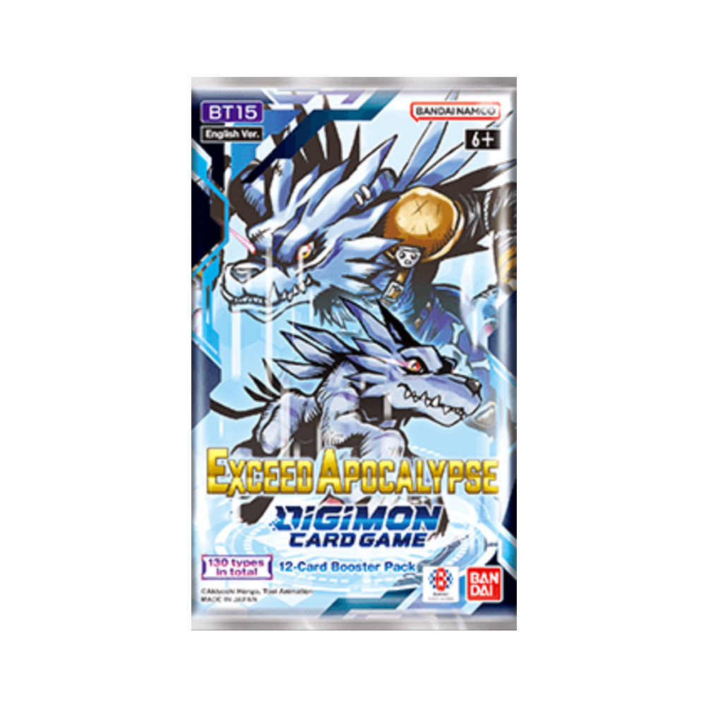 Digimon TCG: Exceed Apocalypse [BT15] Booster Pack