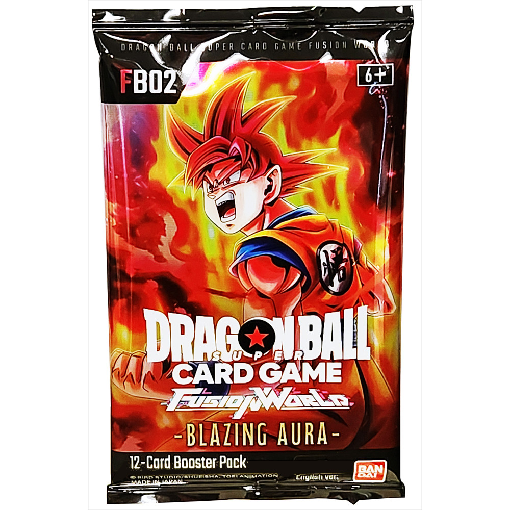 Dragon Ball Super TCG: Fusion World: Blazing Aura [FB02] Booster Pack