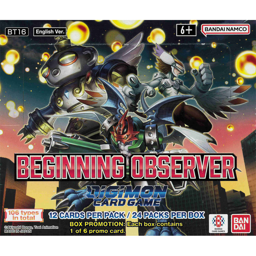 Digimon TCG: Beginning Observer [BT16] Booster Box (24) (New Arrival)