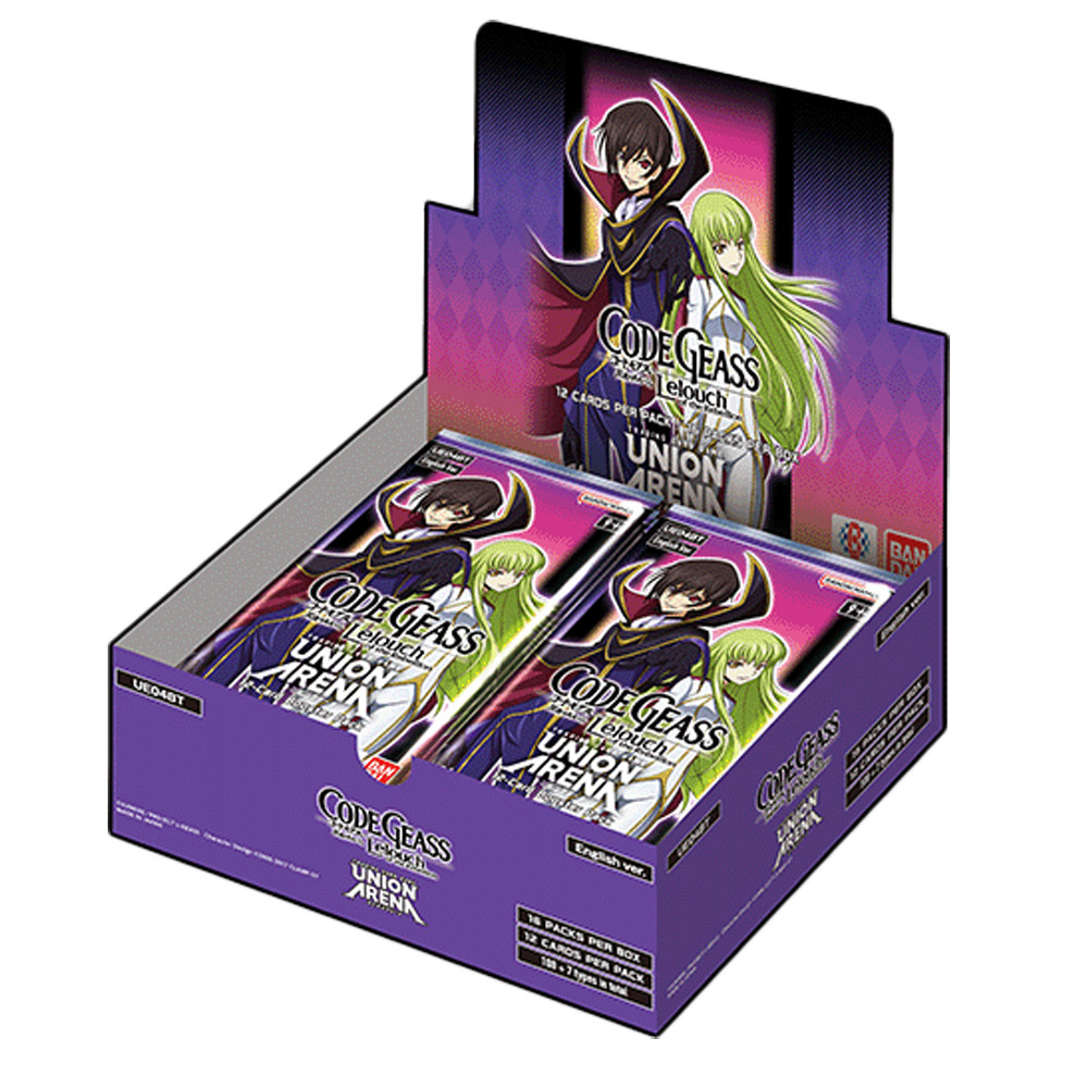 Union Arena TCG: Code Geass - Lelouch of the Rebellion [UE04BT] Booster Box (16)