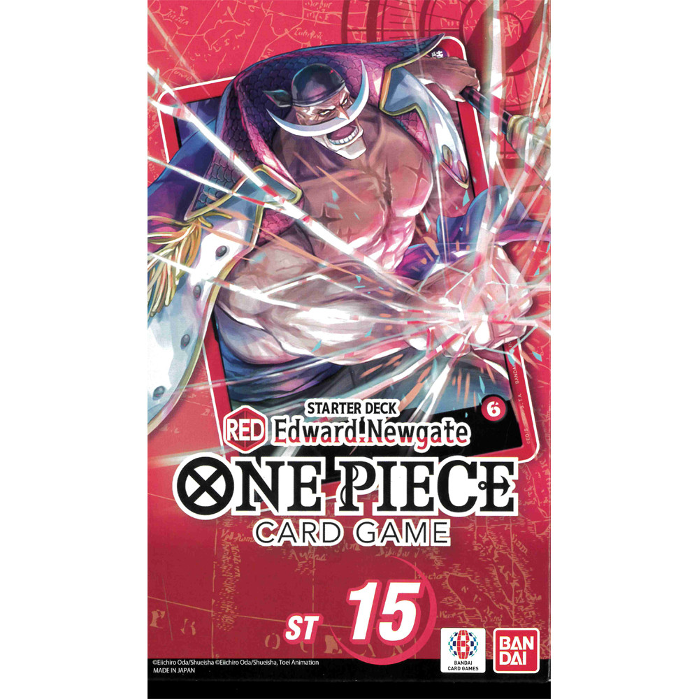 One Piece TCG: Red - Edward Newgate Starter Deck [ST-15]