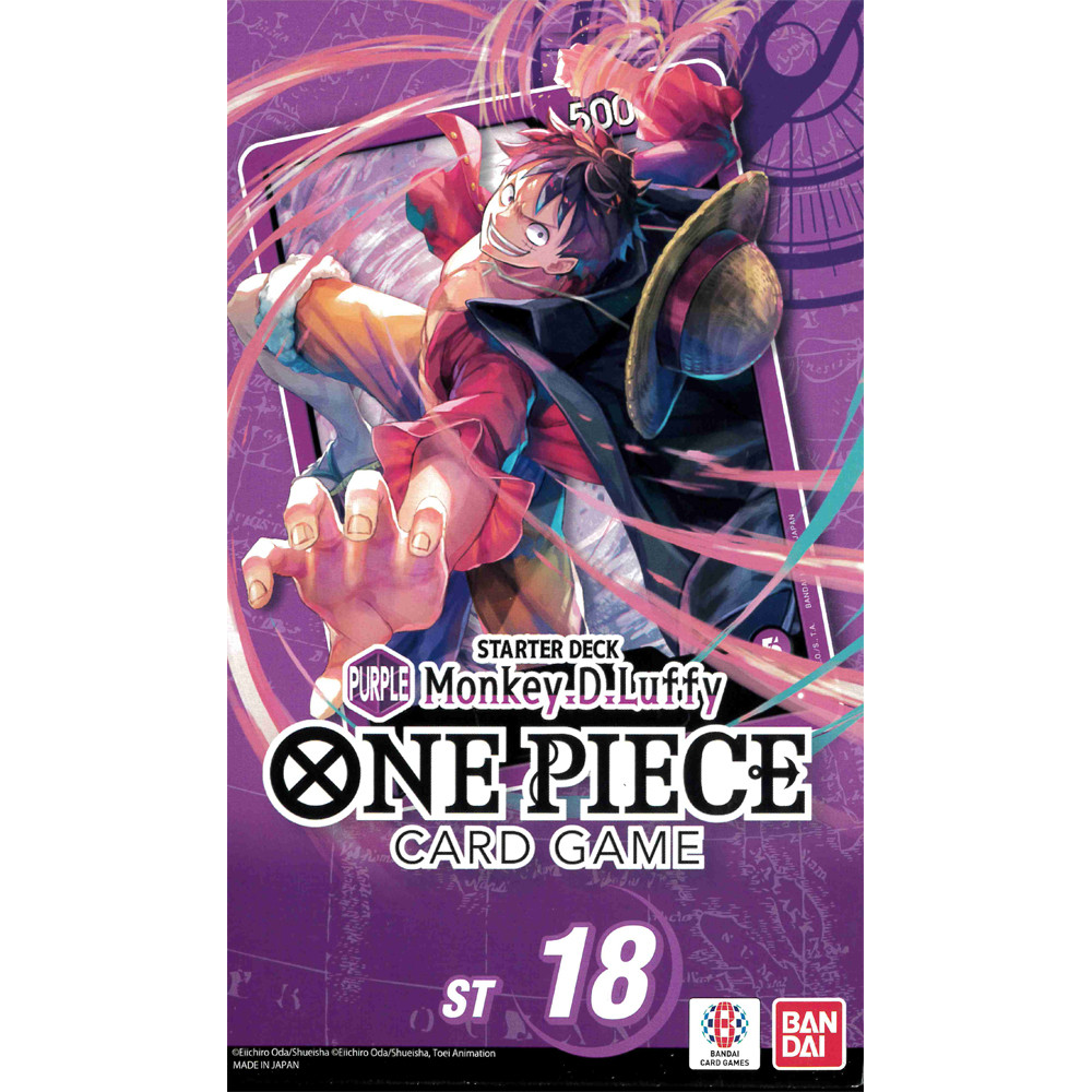 One Piece TCG: Purple - Monkey.D.Luffy Starter Deck [ST-18]