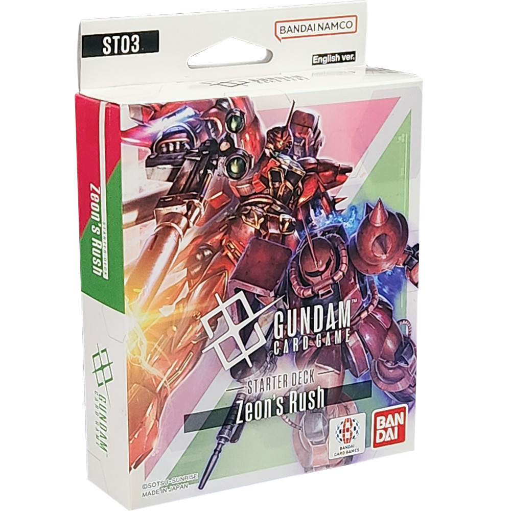 GUNDAM Card Game: Zeon's Rush [ST03] Starter Deck