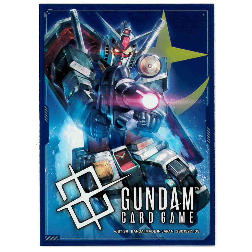 GUNDAM Card Game: Official Card Sleeves - Gundam/EFSF (Preorder)