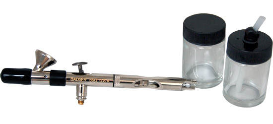 Badger: 360 Universal Airbrush with 2 Jars