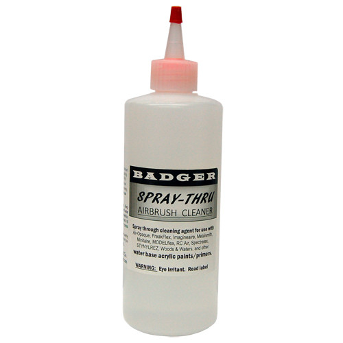 Badger: Spray-Thru Airbrush Cleaner (16oz)