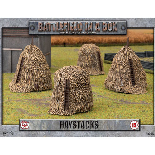 Gale Force 9 Battlefield in a Box BB245 Haystacks 15mm Scale Terrain