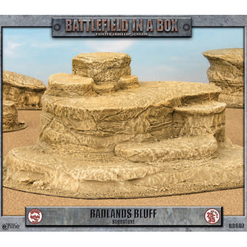 Battlefield in a Box: Badlands Bluff - Sandstone