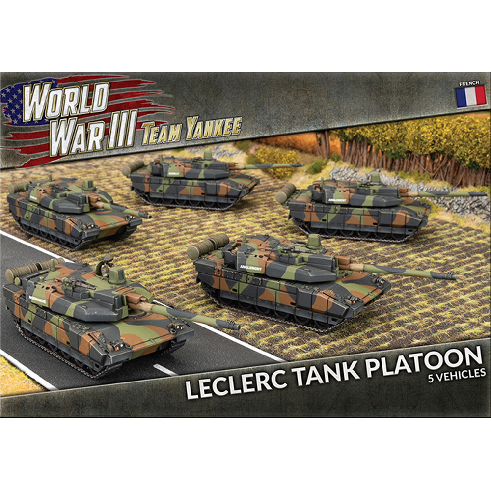 WWIII Team Yankee: French - Leclerc Tank Platoon