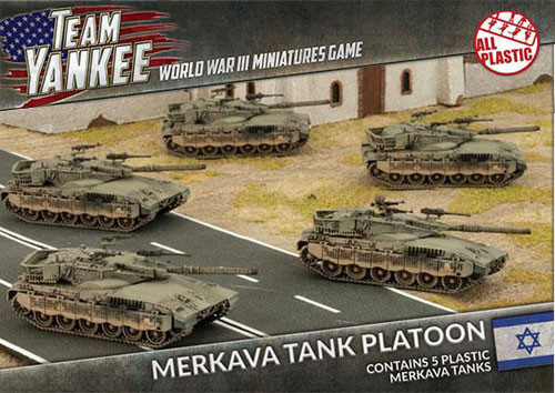 Team Yankee: Israel - Merkava Tank Platoon