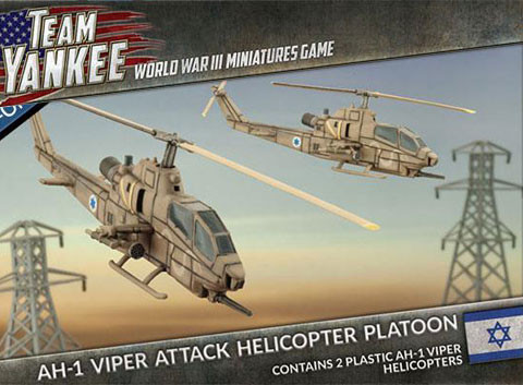 Team Yankee: Israel - AH-1 Viper Attack Helicopter Platoon